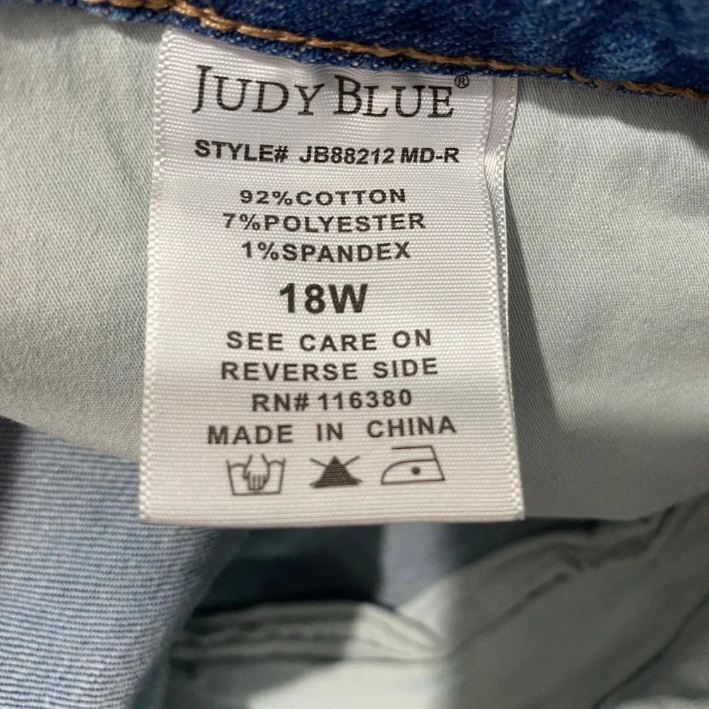 Judy Blue Women's Skinny Jeans - Blue - Picture 6 of 6